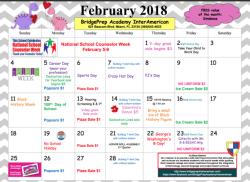 February Calendar